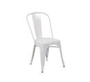 metalna bijela stolica
