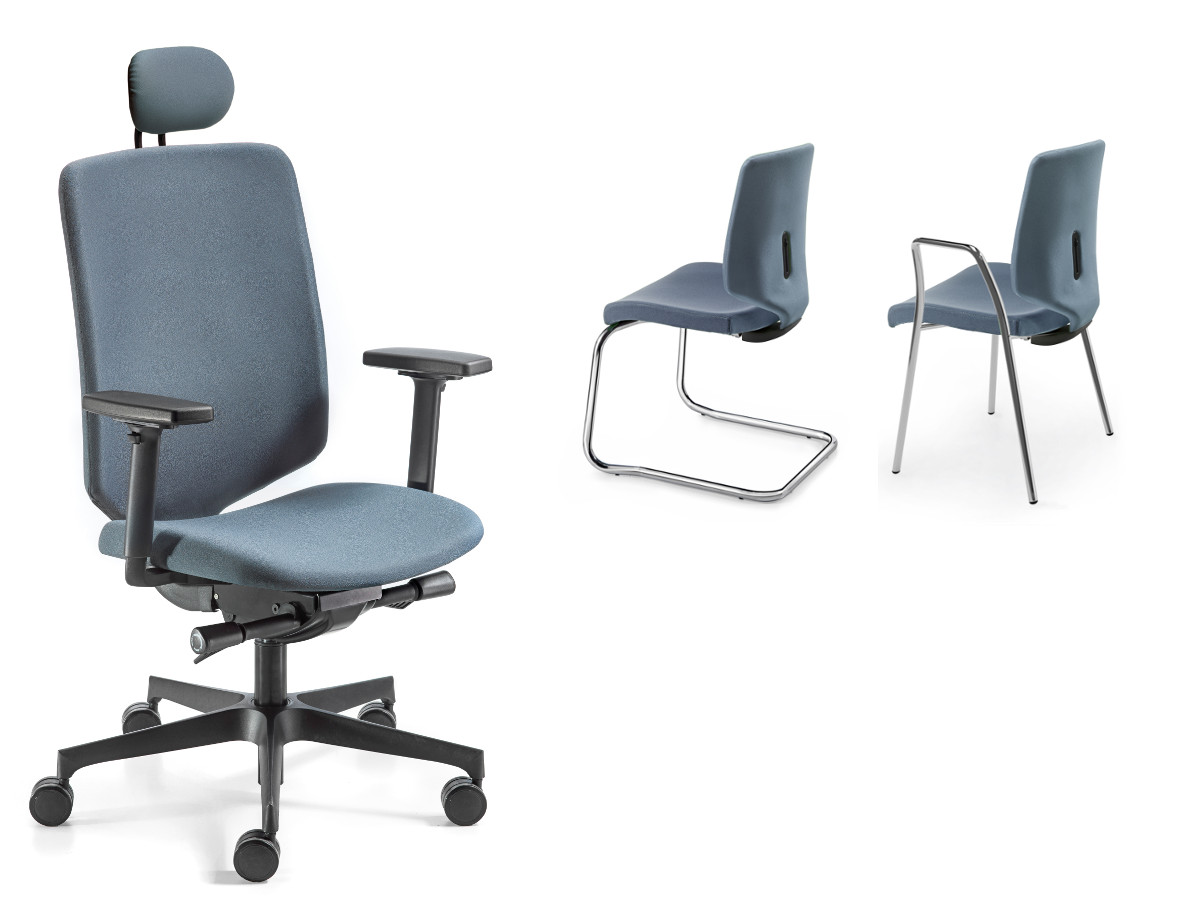 uredski stolac s glavonaslonom